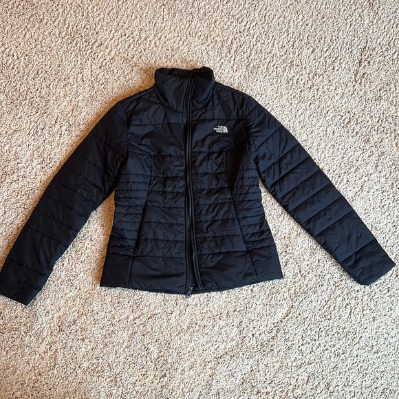 Like new-EUC, black, The North Face packable winter jacket - Picture 1 of 13